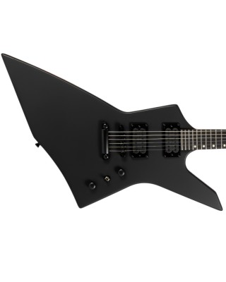 Spira Guitars X-400 MBK Roasted Maple HH - Satin Black